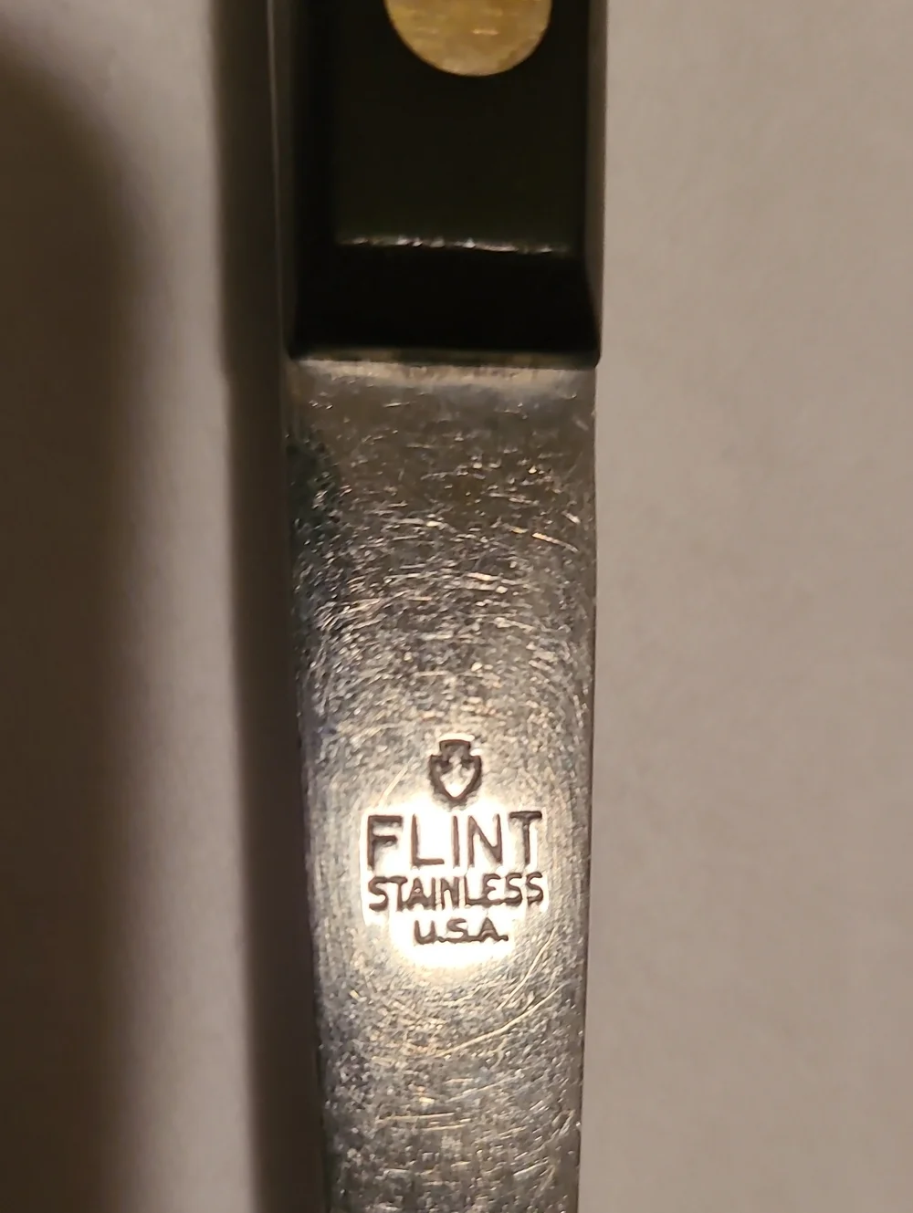 Flint Arrowhead Stainless USA Potato Masher and Serving Carving Fork Kitchen